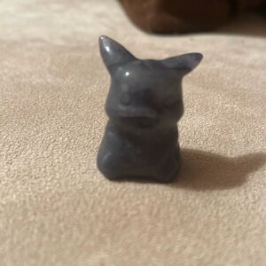 A blue Pikachu stone